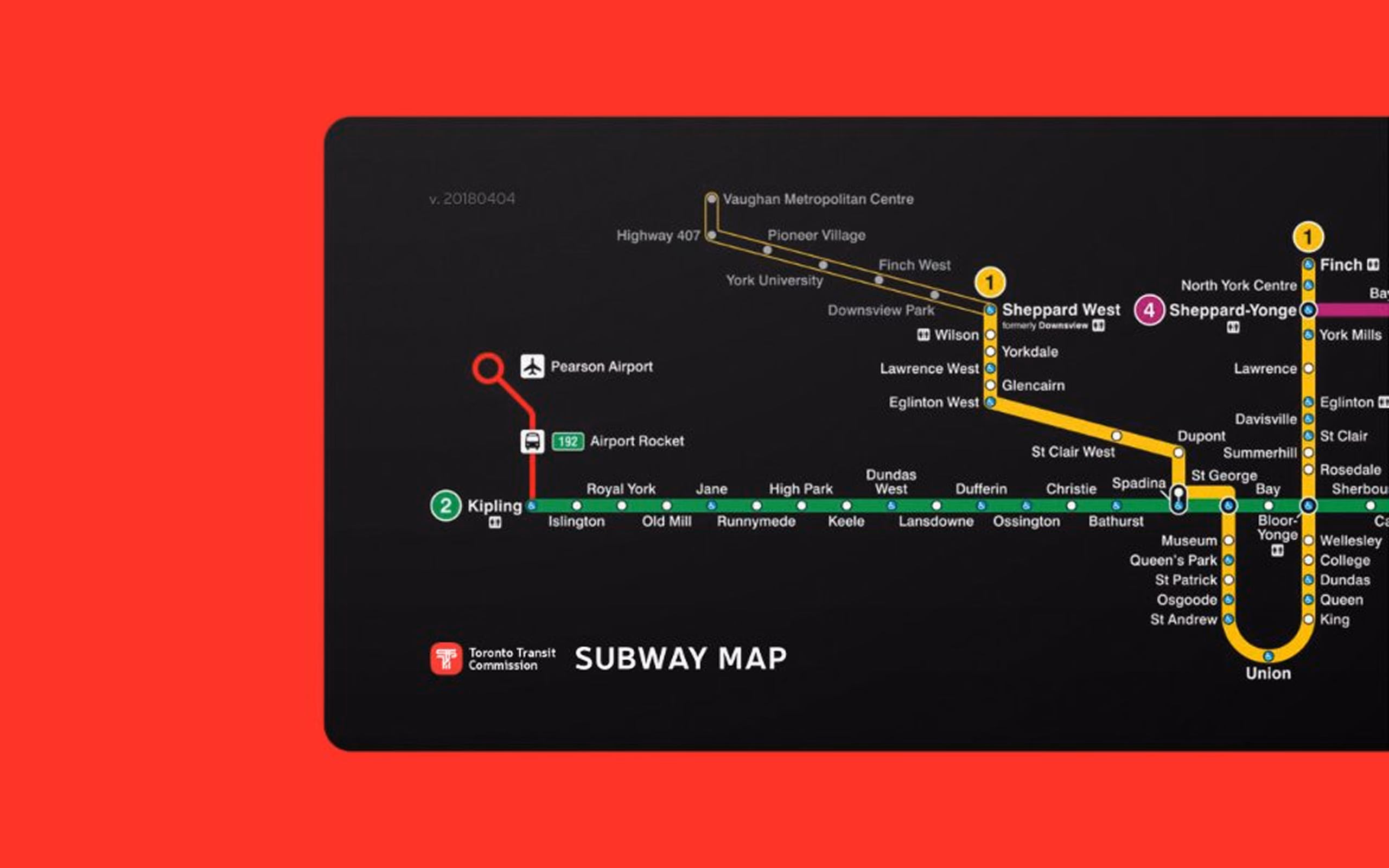 TTC map